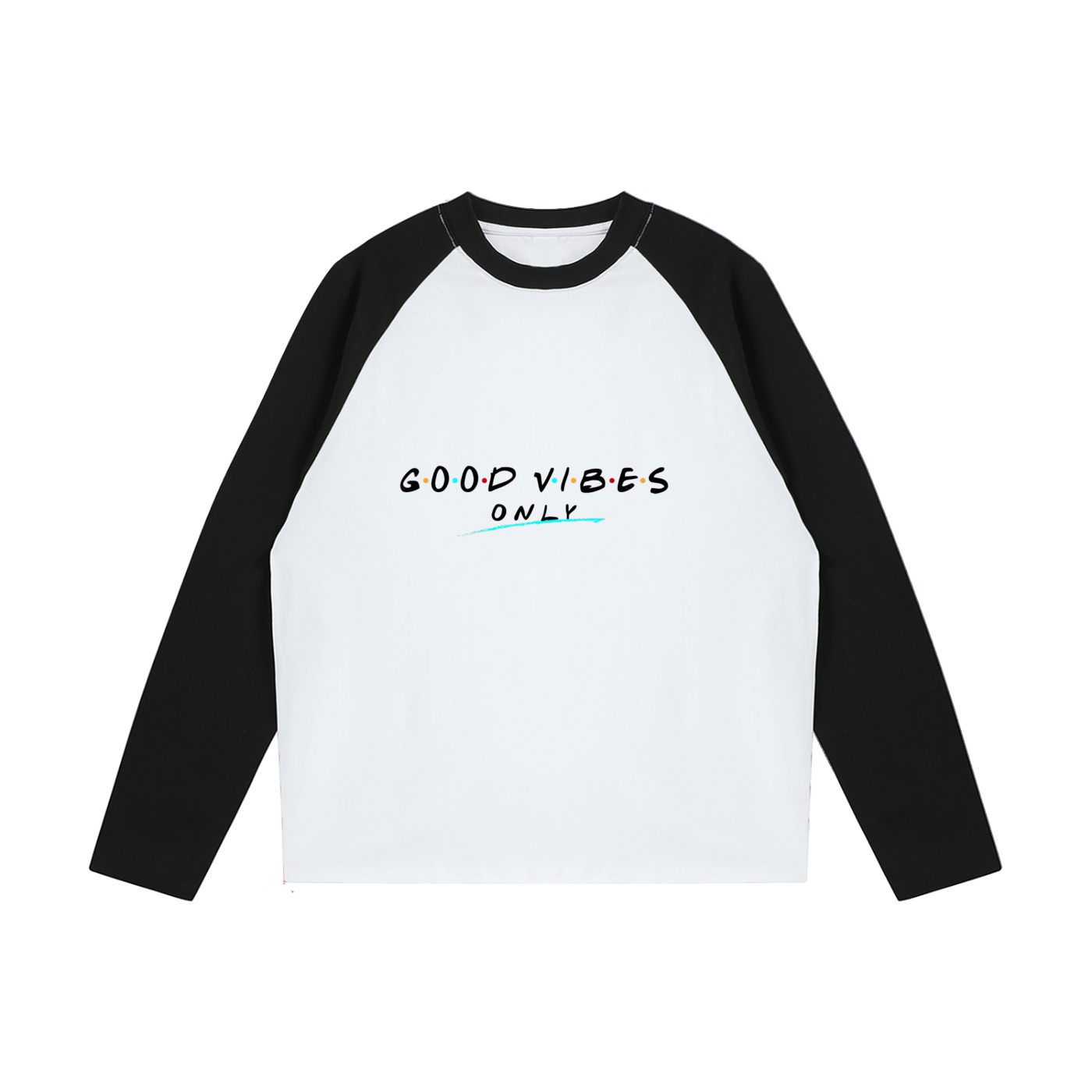 Color-Blocked Raglan Long-Sleeve T-Shirt