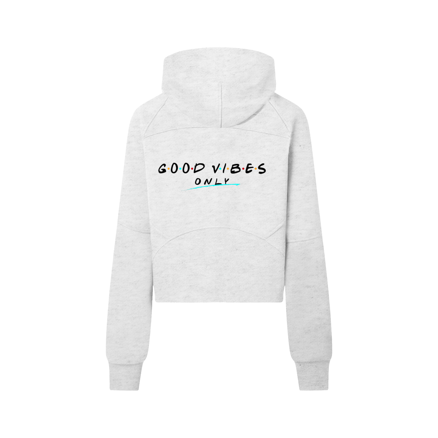 Cropped Half-Zip Hoodie