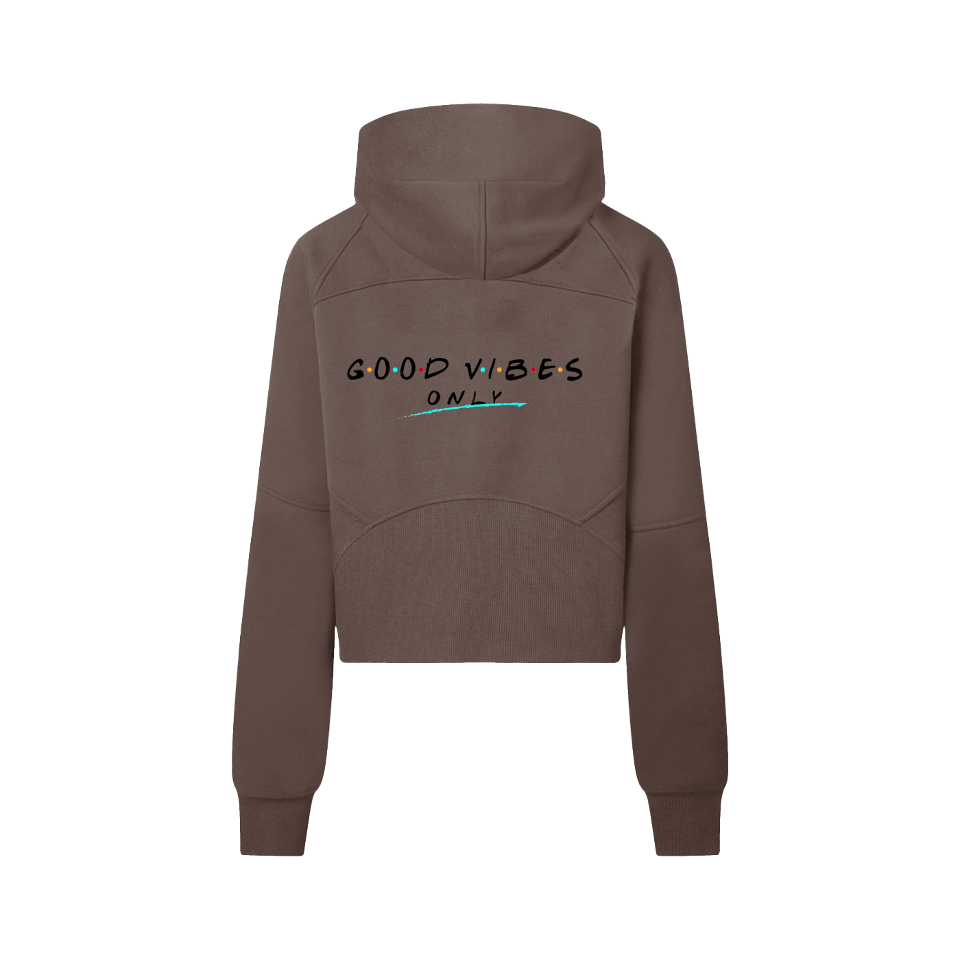 Cropped Half-Zip Hoodie