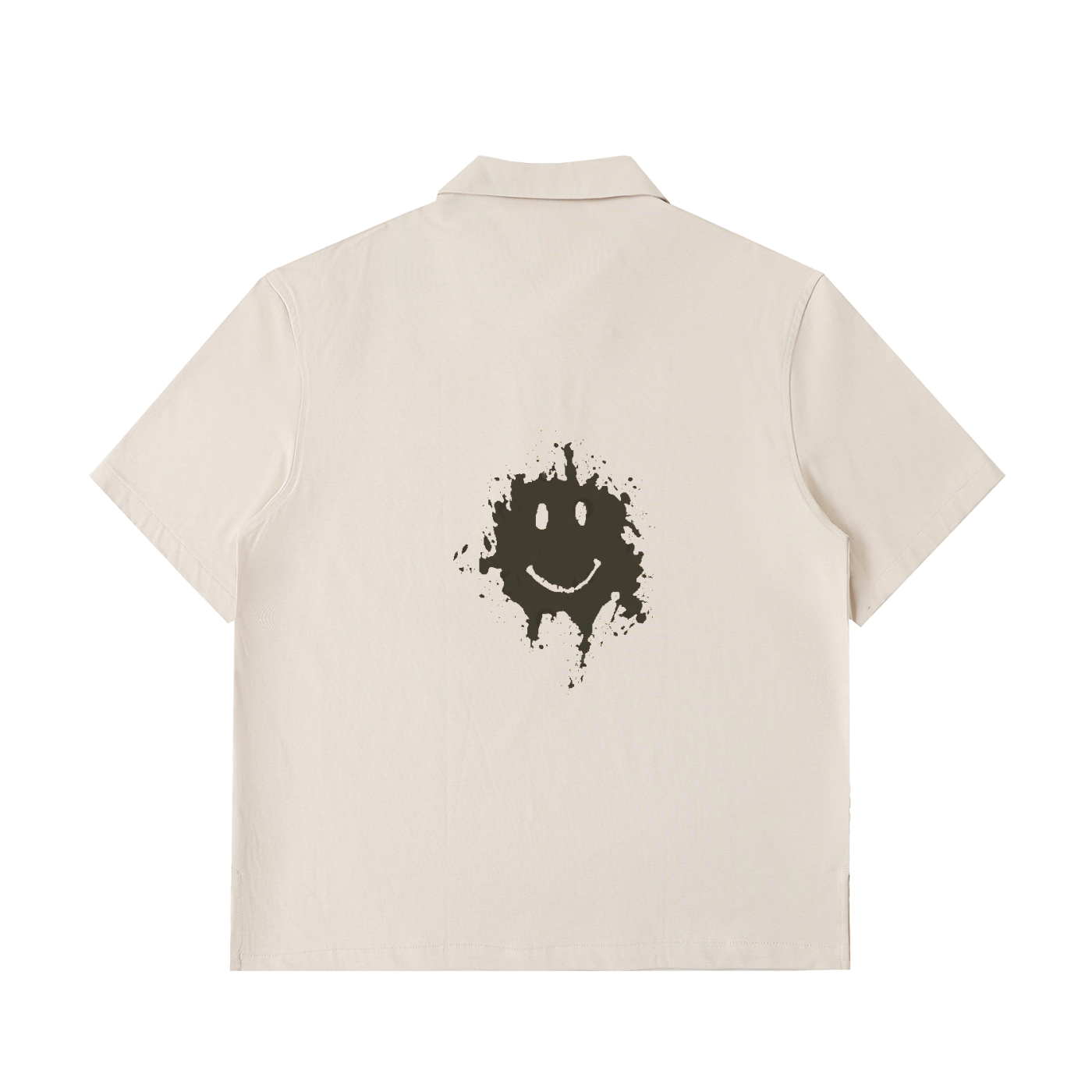 Half-Zip Cotton Polo Shirt