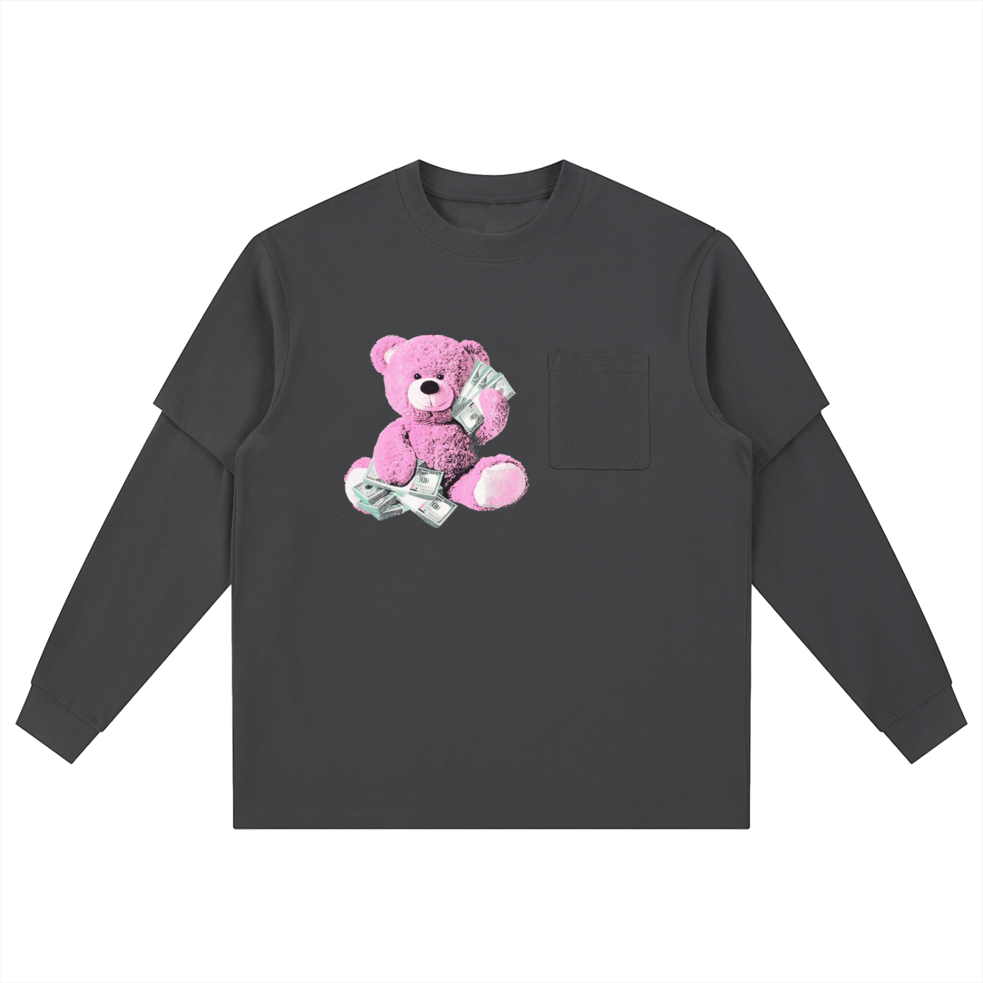 Long Sleeve Oversized Tee