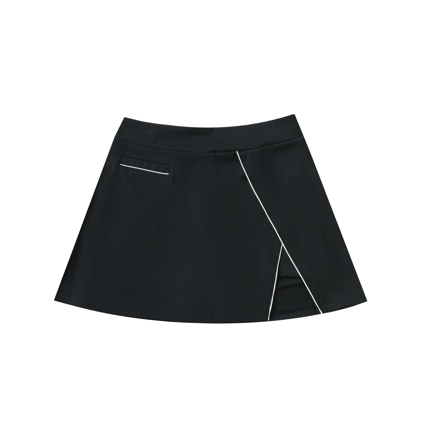 Pocketed A-Line Skirt