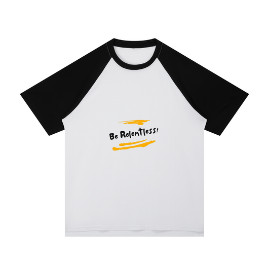 Be Relentless Sleeve Mesh T-Shirt