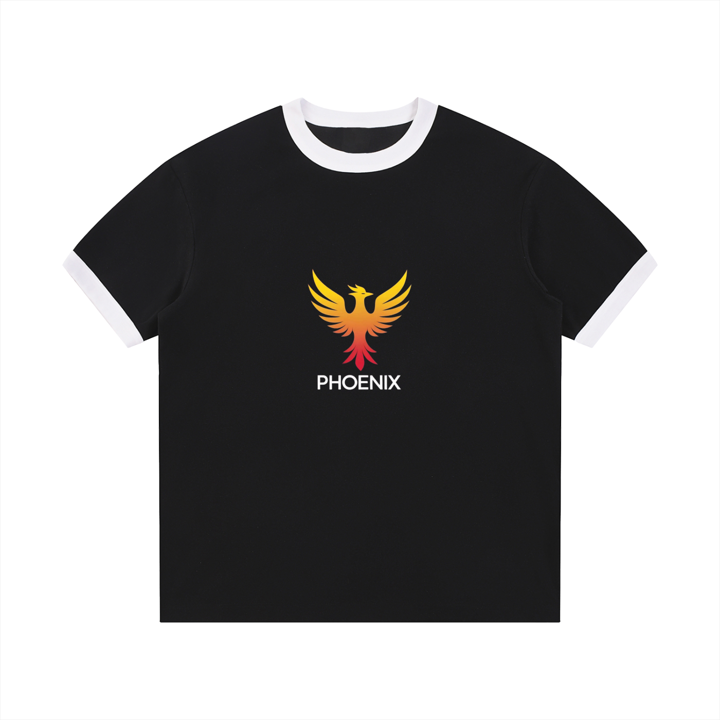 Edge Ribbed Crewneck T-Shirt