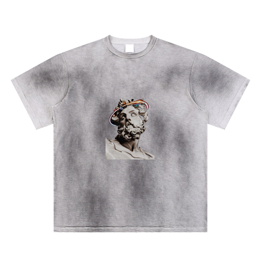 Sun Fade Hand-Painted T-Shirt